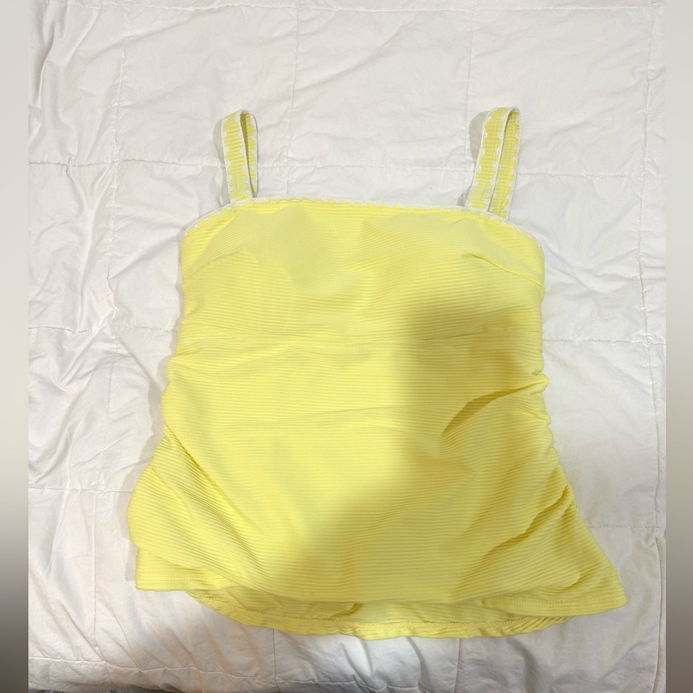 Yellow Women's Swim Top